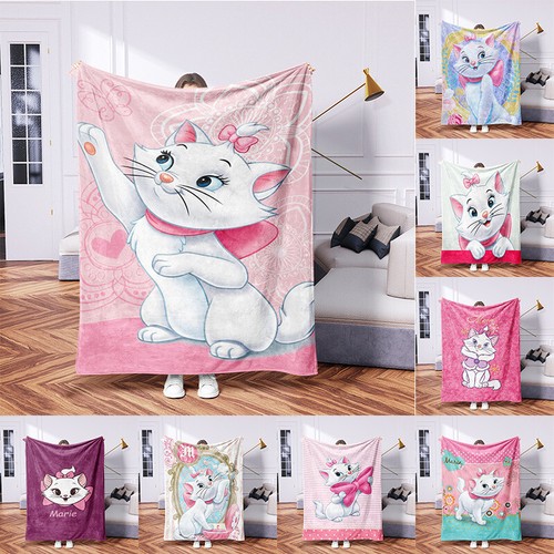 Cartoon little white cat - little,