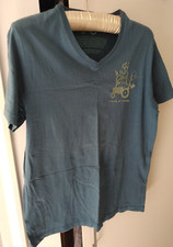 Moods Of Norway "Make waffles not war" 100% Cotton Blue T-Shirt Size S