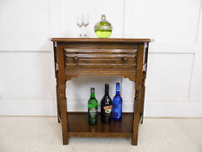 Vintage Oak hall table Old Charm Side table hall table drinks table