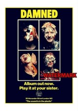The Damned Poster Print - A3 -