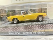 TRIUMPH STAG-James Bond Car Collection Official Die-Cast Model 1:43 Scale