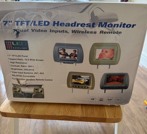 Headrest monitor - headrest,