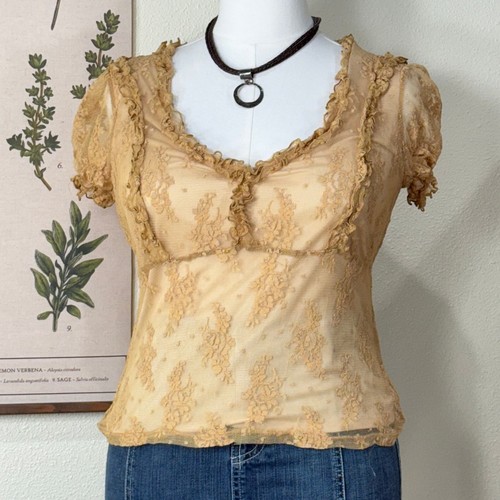 Y2k floral lace - y2k,