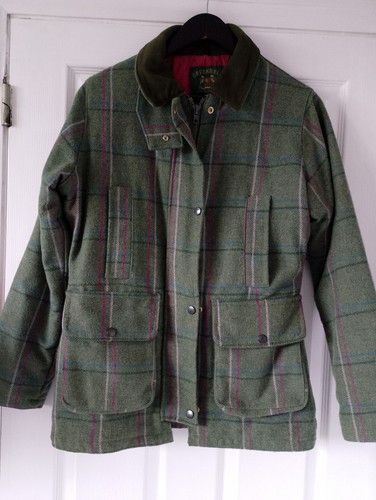 Ladies green belt tweed - green,