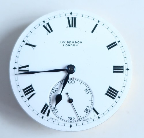 Antique pocket watch movement