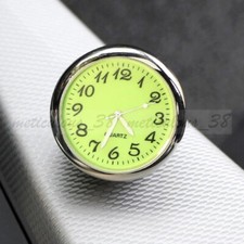 1x Mini Luminous Quartz Analog Watch Upgraded Car Interior Upgraded Accessories 