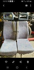 2 seater camper van seats inc belts and bolts crew cab mini bus motox kids ldv