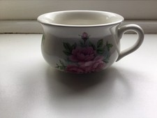 SMALL PORTMEIRION CHAMBER POT ROSE DESIGN 1970 VINTAGE  3x2inches Good Condition