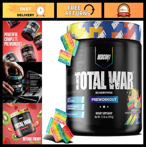 Total war pre workout powder - total,