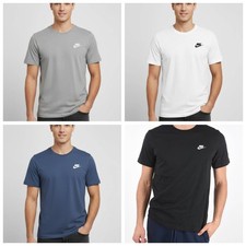 NIKE EMBROIDERED LOGO SHORT SLEEV CREW NECK  T-SHIRT PREMIUM QUALITY SALE