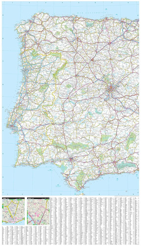 Philip road map - road, spain
