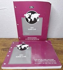 1997 Ford Lincoln Town Car Workshop Service Manual Electrical Wiring Diagram OEM