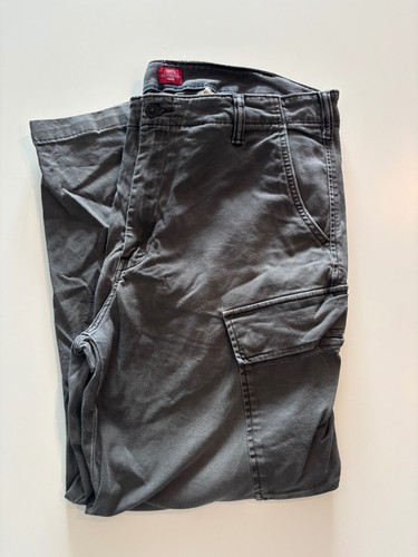 Levi cargo pants dark grey - levi's,
