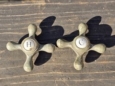 antique cross handles deco old