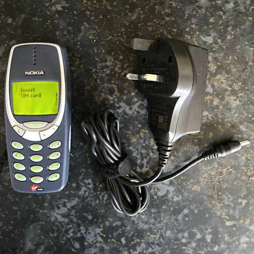 Nokia 3310 blue silver - nokia,