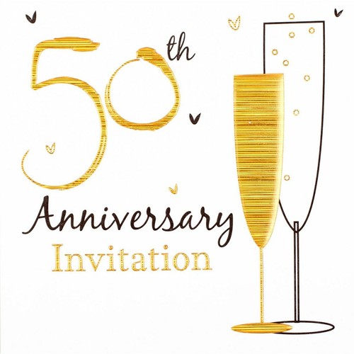 Wedding anniversary invitation - wedding,