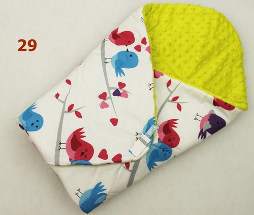 Baby swaddle wrap - wrap, cotton+mink