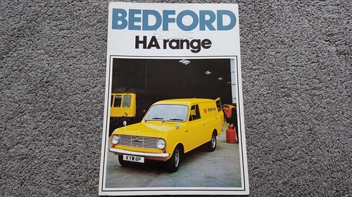 Bedford van sales brochure - van,