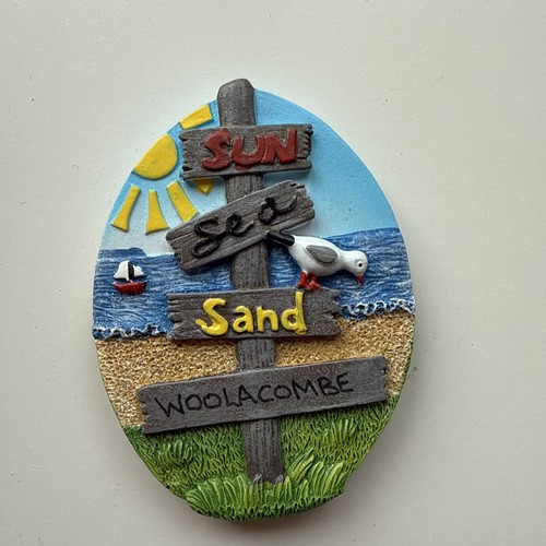 Fridge magnet woolacombe - magnet,