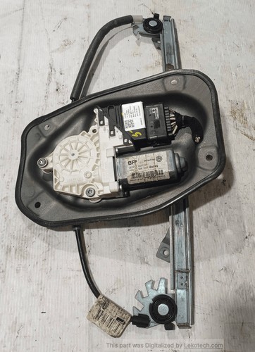 Rear power window - rear, lh