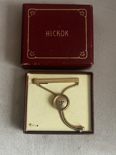 Vintage 1950s hickok gold tone - 1950s, gold-tone
