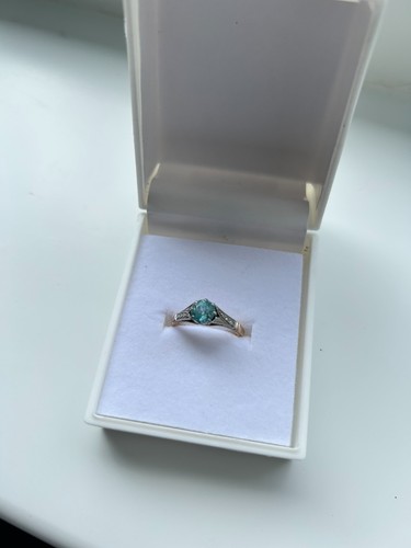 Vintage ladies platinum - &, 9ct