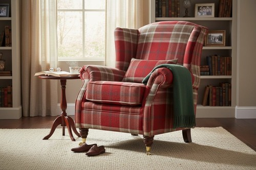 Fireside armchair fabric high - fireside,