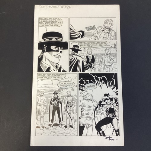 Original artwork for zorro - artwork,