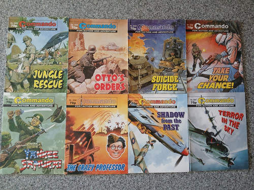 Commando comics job - commando,