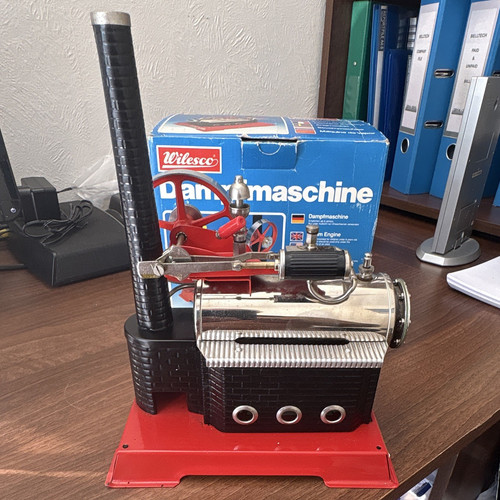 Wilesco steam engine - wilesco,
