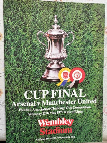 1979 cup final programme - fa,
