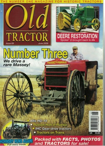 Old tractor magazine - tractor,