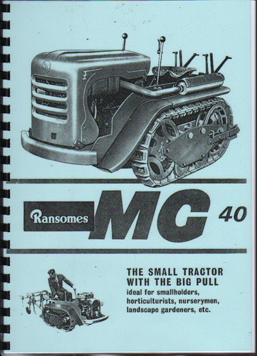 Ransomes crawler - "mg,