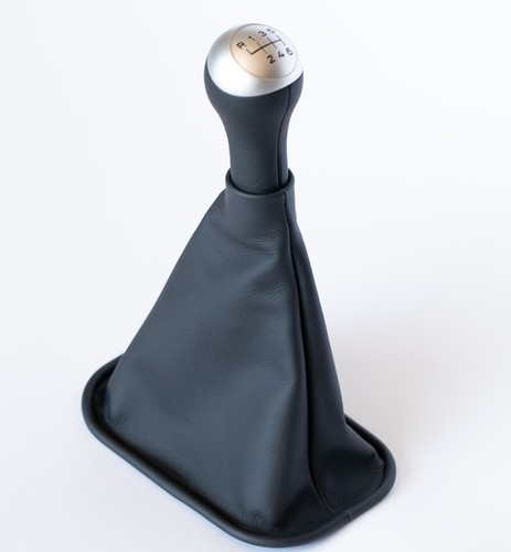 Aluminium black leather gear - &,