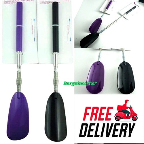 Shoe horn retractable - retractable, long
