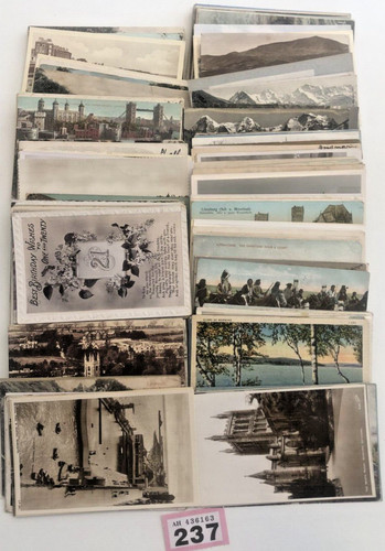 Joblot 250 antique - 250, postcards