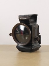 Antique P&H Frontal Bicycle Metal Oil Lamp 'Demon' Made in Chester St Birmingham