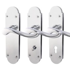 Polished Chrome Door Handles