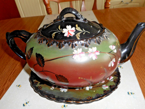 Antique victorian jackfield - antique,