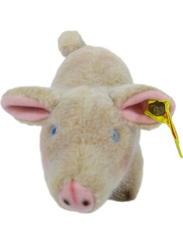 Steiff 1505 pig plush - steiff,
