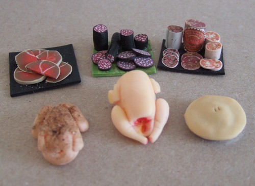 Dolls house selection of - dolls,
