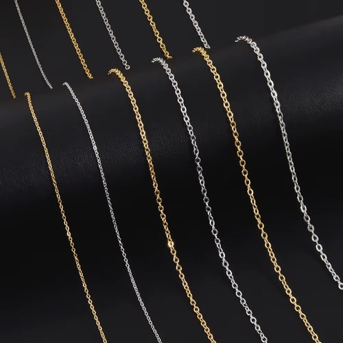 Stainless steel rolo chain - stainless,