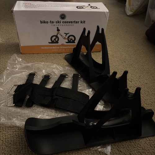 Bike ski converter - ski, kit