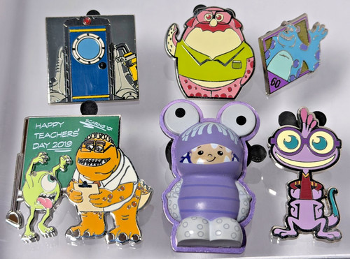 Disney pin lot - lot, monsters