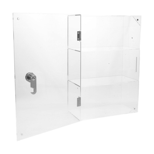 Transparent acrylic display - transparent,