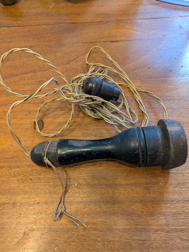 Vintage wooden torch - vintage,
