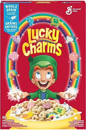 Lucky charms cereal with - charms,