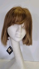 Mid Human Hair Medium Blonde