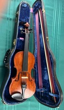Old Full Size Violin With Hard
