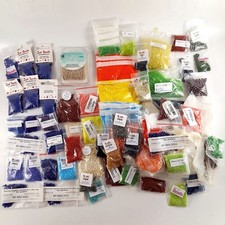 Miyuki Delicas Bead & Seed Bead Bundle, Mixed Colours & Sizes Aprx 1.7kg 75 Bags